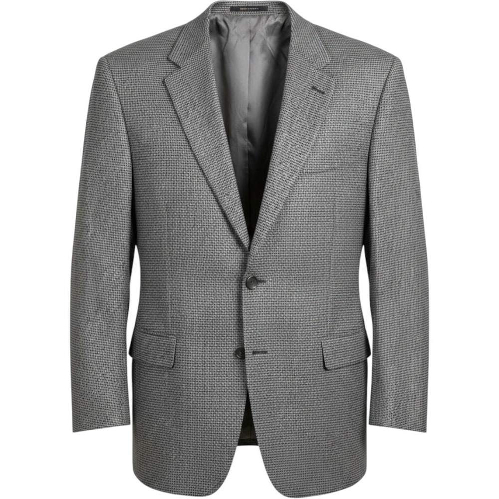 Chaps Ralph Lauren Wool Silk Blend Sport Coat Mens 44R Blazer Suit Jacket